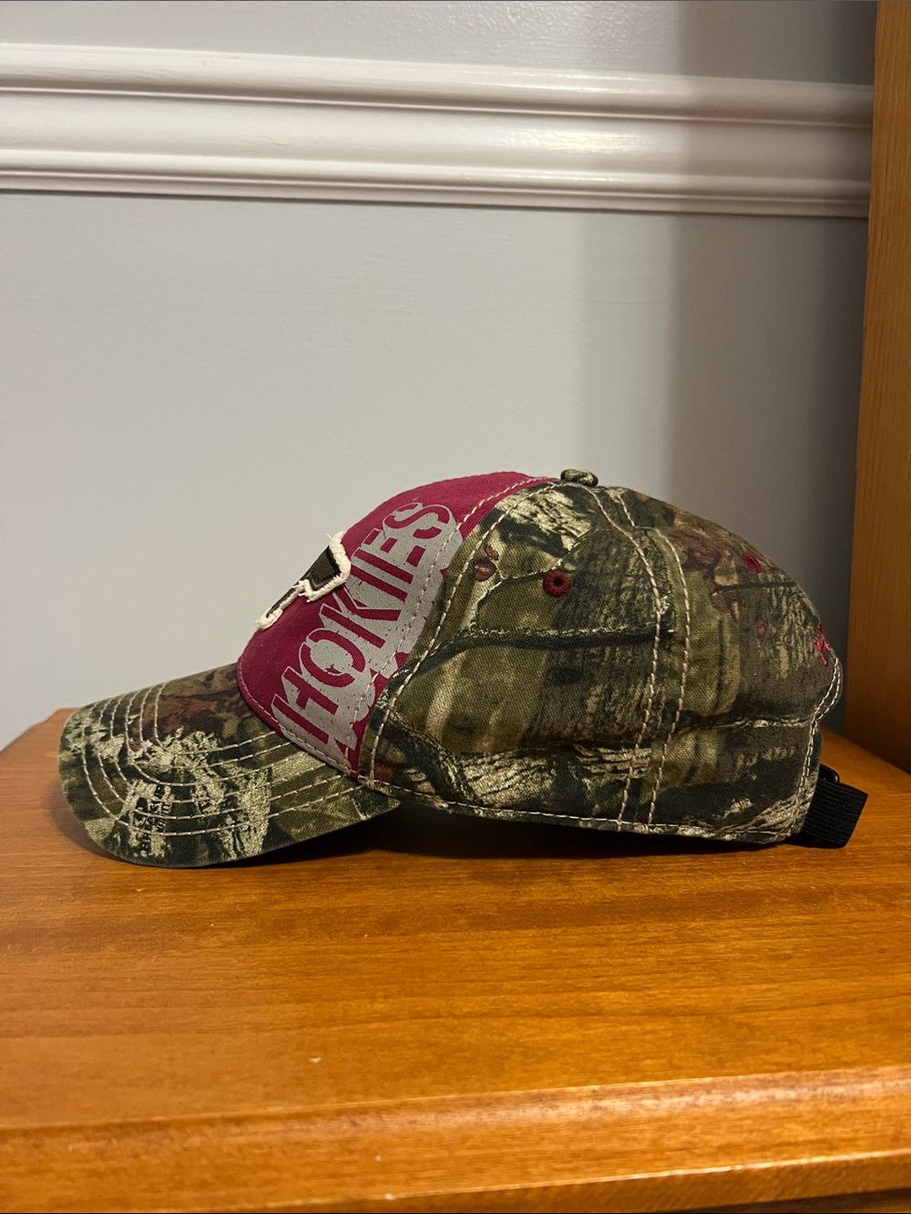 Virginia Tech Camo Baseball Cap - Picture 5 of 6